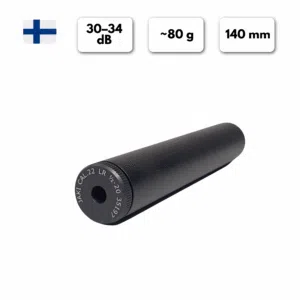 Jaki garso ir atatrankos slopintuvas cal. .22 lr : wm